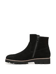 Vionic Womens Carissa Wide Fit Arch Support Ankle Black Boots - Image 2 of 7