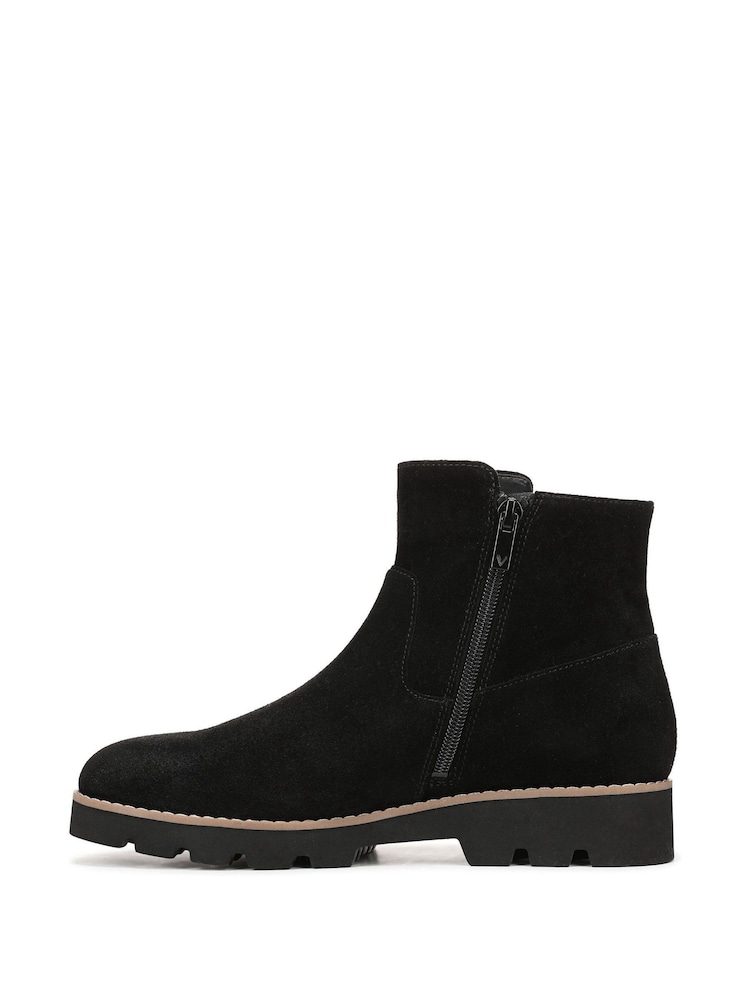 Vionic Womens Carissa Wide Fit Arch Support Ankle Black Boots - Image 2 of 7