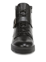 Vionic Womens Catina Wide Fit Arch Support Ankle Black Boots - Image 3 of 6
