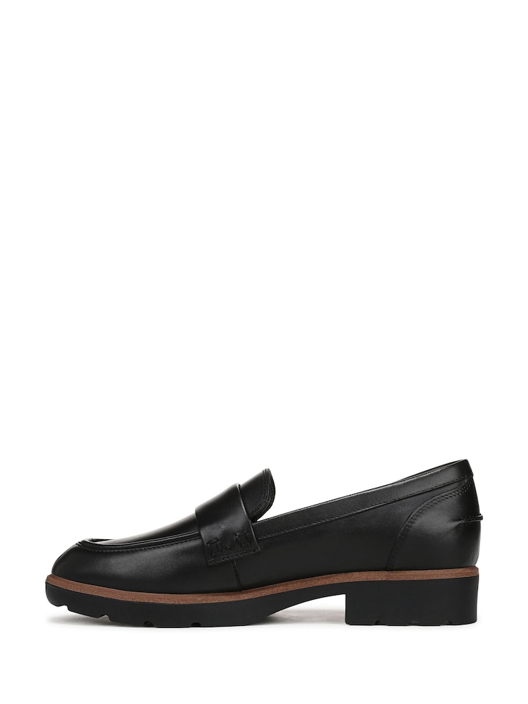Vionic Womens Cleo Wide Fit Arch Support Black Loafers - Bild 2 von 6