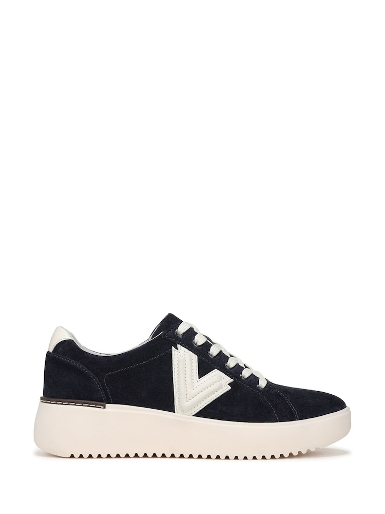 Vionic Womens Blue Kearny 2.0 Arch Support Trainers - Image 1 of 6