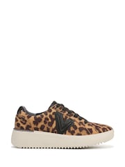 Vionic Womens Leopard Kearny 2.0 Arch Support Trainers - Bild 1 von 6