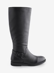 Preto - Vionic Womens Rochelle Wide Fit Knee High Boots - Imagem 1 de 1