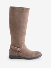 Castanho - Vionic Womens Rochelle Wide Fit Knee High Boots - Imagem 1 de 1