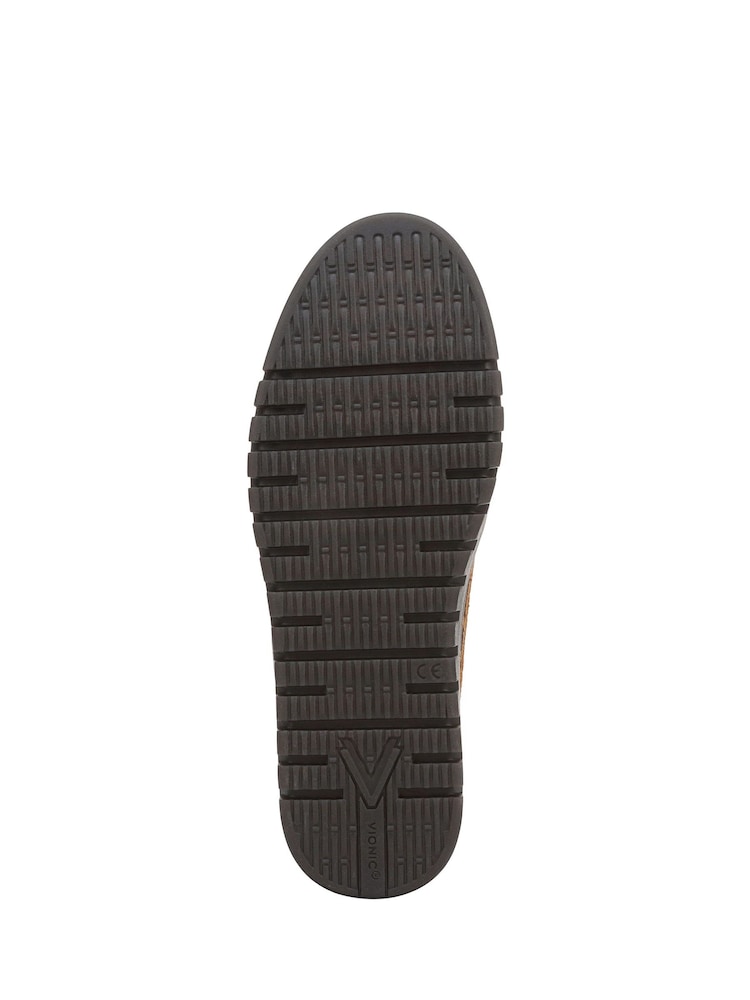 Vionic Womens Uptown Arch Support Brown Loafers - Image 6 of 6