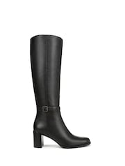 Vionic Black Womens Valora Wide Fit Arch Support Knee High Boots - Image 1 of 7