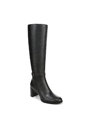 Vionic Black Womens Valora Wide Fit Arch Support Knee High Boots - Image 3 of 7