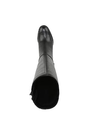 Vionic Black Womens Valora Wide Fit Arch Support Knee High Boots - Image 6 of 7