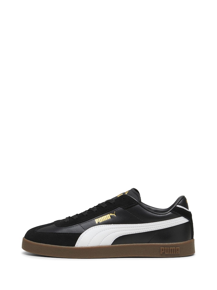 Puma Black Mens Puma Club II Era Sneakers - Image 2 of 5 Puma Black Mens Puma Club II Era Sneakers - Image 2 of 5