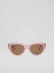 LK Bennett Luana Acetate Cat Eye Sunglass Frame - Image 1 of 2