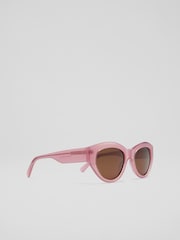LK Bennett Luana Acetate Cat Eye Sunglass Frame - Image 2 of 2