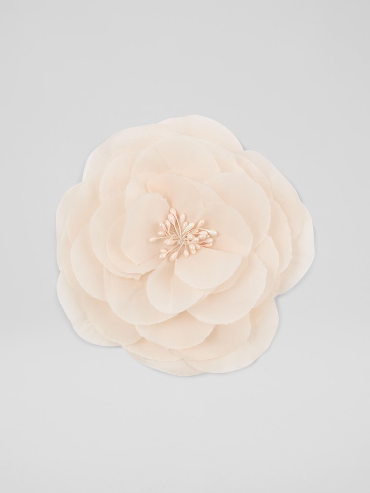 LK Bennett Natural Ecru Bow Fascinator Headband - Image 1 of 2 LK Bennett Natural Ecru Bow Fascinator Headband - Image 1 of 2