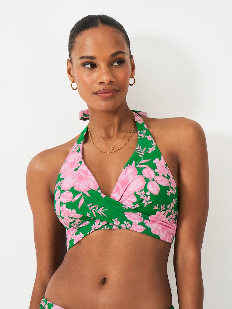 Crew Clothing Cross-Over Bikini Top - Image 2 of 5