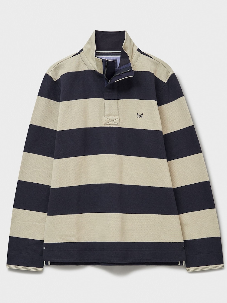 Crew Clothing Company Natural Waterside Graphic Padstow - Image 5 of 5