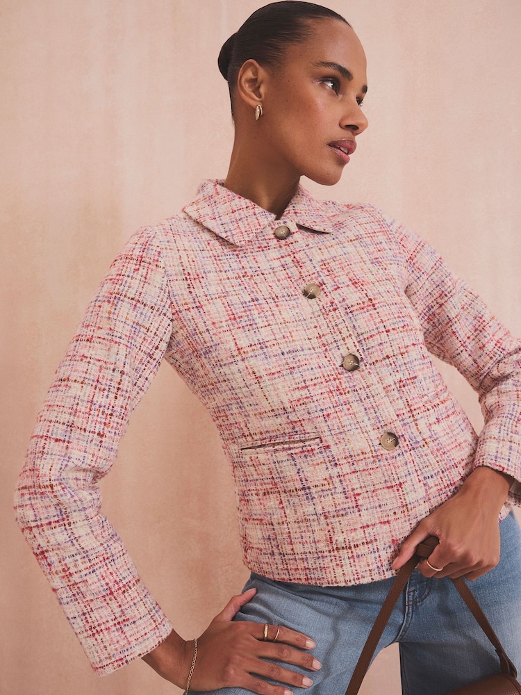 Классическая фактурная куртка Crew Clothing Company - Изображение 1 из 8