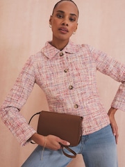 Классическая фактурная куртка Crew Clothing Company - Изображение 3 из 8