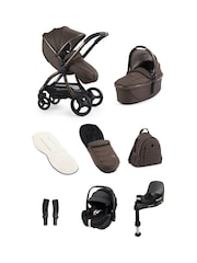 Egg Chocolate Velvet 3 Luxury Bundle with Maxi-Cosi 360 Car Seat Velvet - Image 1 of 5