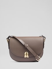 LK Bennett Natural Jodie Smooth Leather Oloid Cross-Body - Image 1 of 4