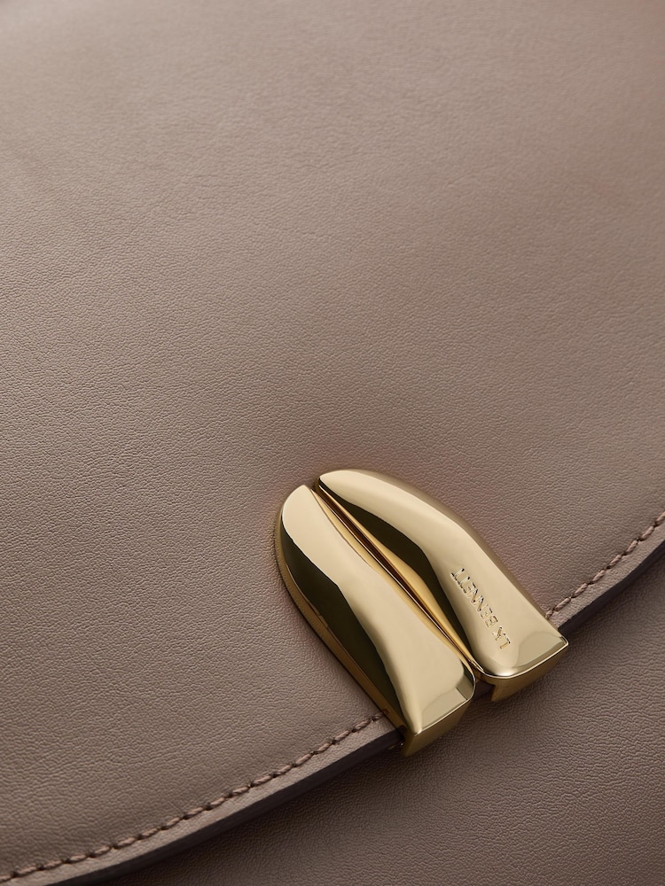 LK Bennett Natural Jodie Smooth Leather Oloid Cross-Body - Image 3 of 4
