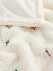 Farm Embroidered Baby Fleece Blanket - Image 3 of 5
