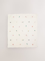 Farm Embroidered Baby Fleece Blanket - Image 5 of 5