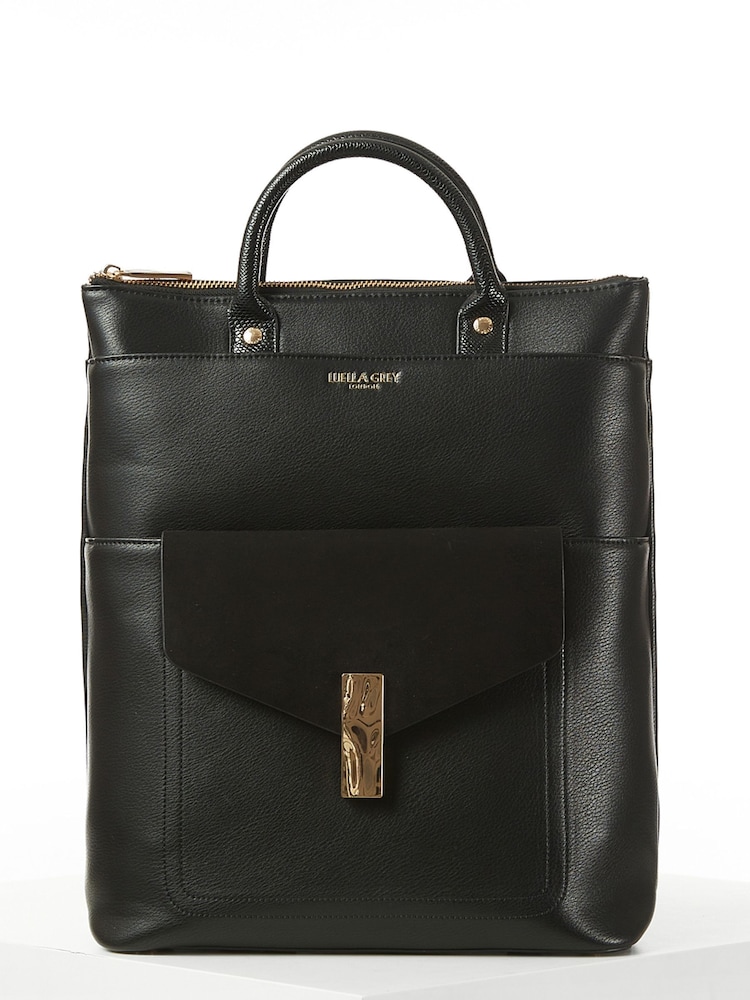 Schwarz - Luella Grey Audrey Laptop Backpack - Bild 1 von 9