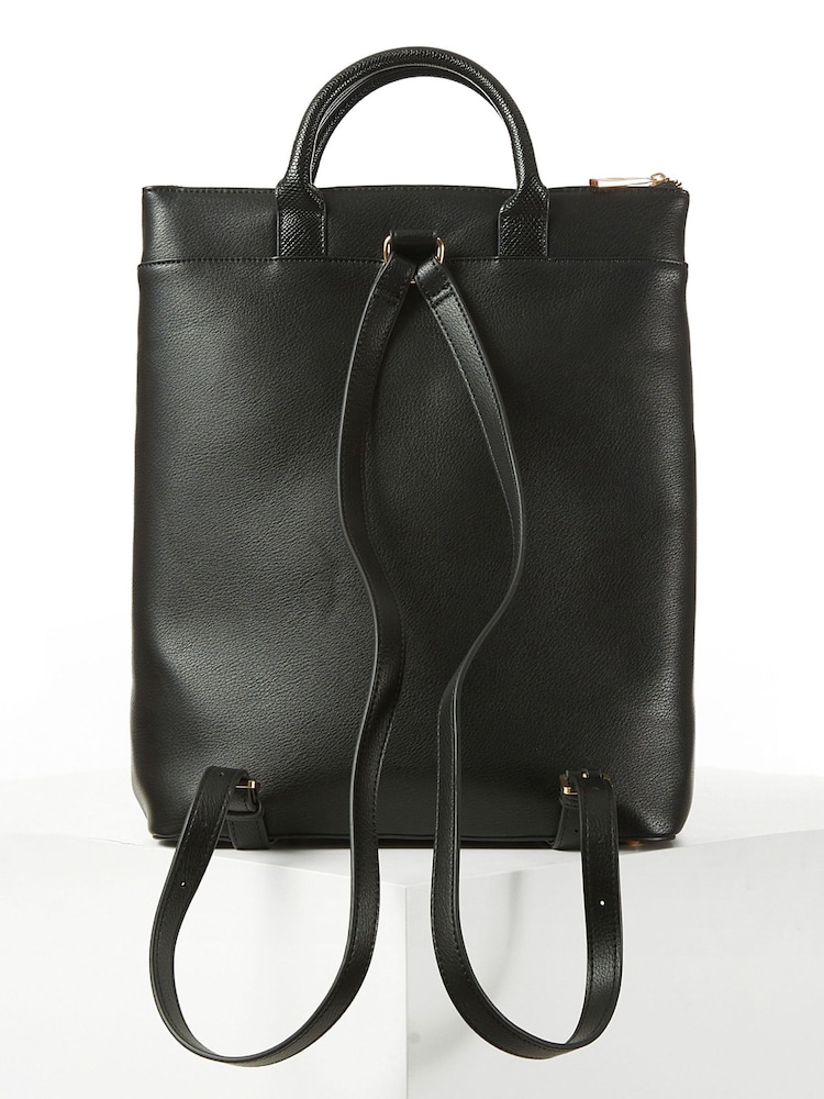 Schwarz - Luella Grey Audrey Laptop Backpack - Bild 2 von 9 Schwarz - Luella Grey Audrey Laptop Backpack - Bild 2 von 9