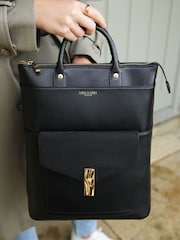 Schwarz - Luella Grey Audrey Laptop Backpack - Bild 9 von 9