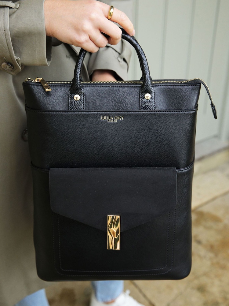 Schwarz - Luella Grey Audrey Laptop Backpack - Bild 9 von 9 Schwarz - Luella Grey Audrey Laptop Backpack - Bild 9 von 9