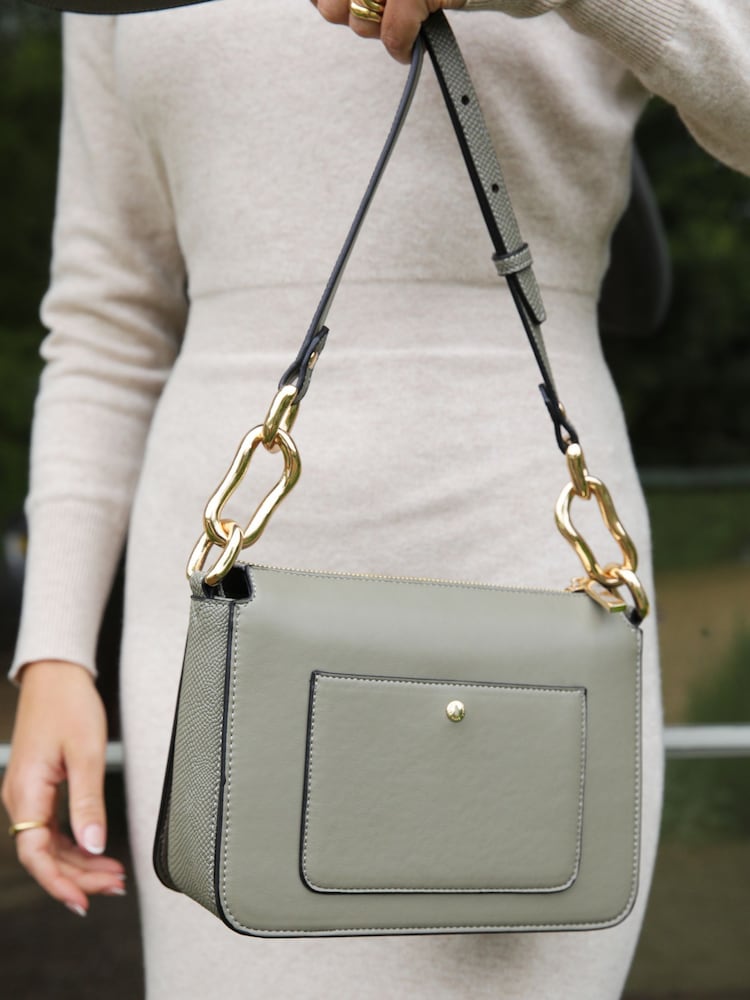 Groen - Luella Grey Thames Tassel Beaded Charm Bag - Image 3 of 9