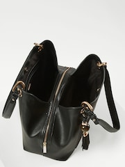 Schwarz - Luella Sienna Hobo Tote Bag - Bild 3 von 5