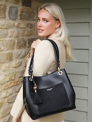 Schwarz - Luella Sienna Hobo Tote Bag - Bild 4 von 5