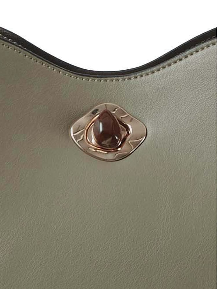Luella Grey Kate Woven Handle Crossbody Bag - Image 5 of 8