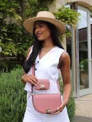 Luella Grey Tara Saddle Cross-Body Bag - Image 6 of 9
