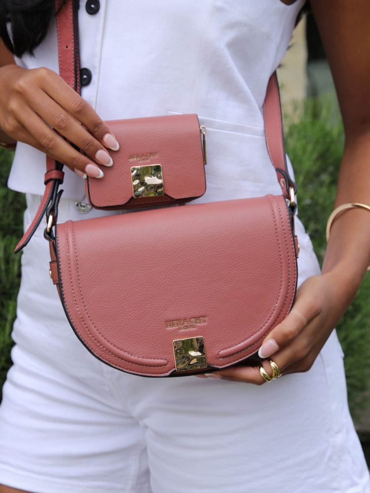 Luella Grey Tara Saddle Cross-Body Bag - Image 8 of 9