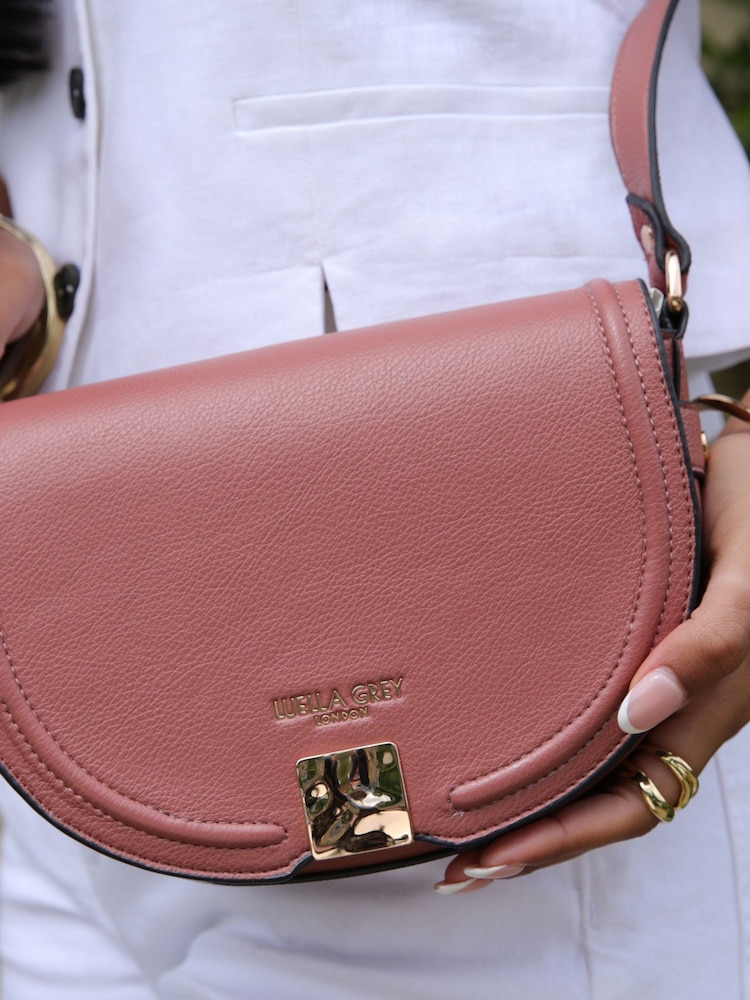 Luella Grey Tara Saddle Cross-Body Bag - Image 9 of 9