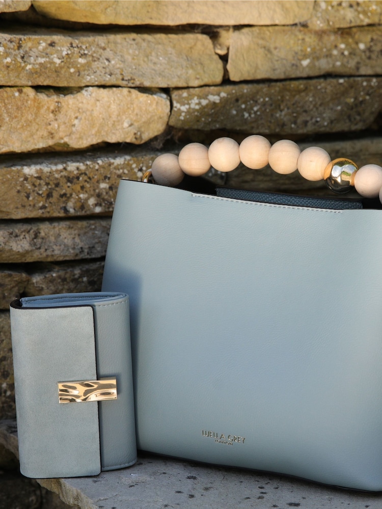 Donkerblauw - Luella Grey Purple  Fredrica Small Purse - Image 5 of 5