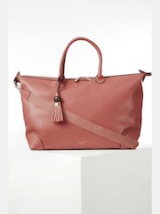 Różowy - Luella Grey Lana Travel Weekender Bag - Image 3 of 6