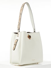 Luella Grey Henri Hobo White Tote - Image 2 of 8