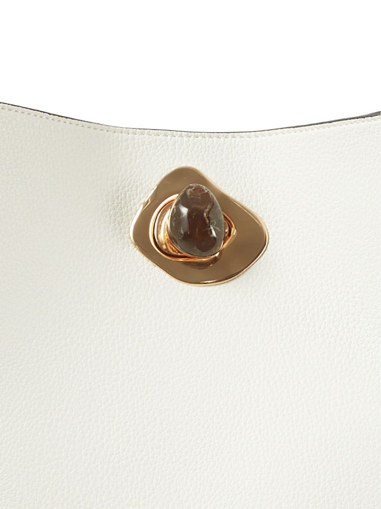 Luella Grey Henri Hobo White Tote - Image 7 of 8