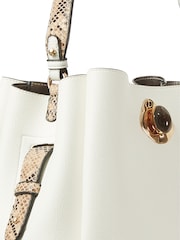 Luella Grey Henri Hobo White Tote - Image 8 of 8