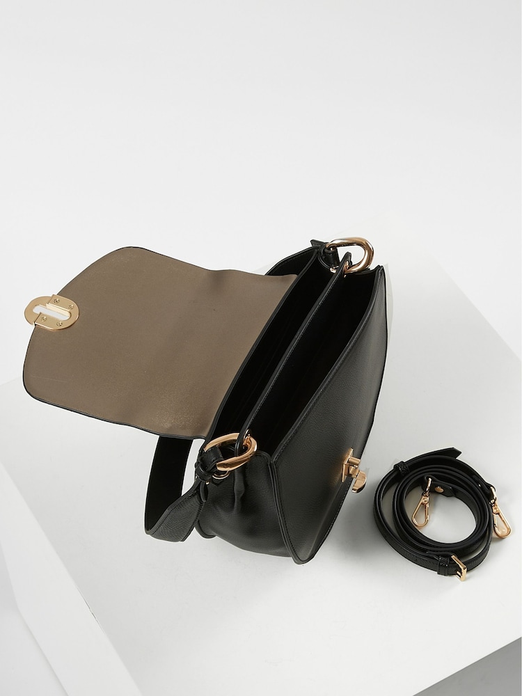 Luella Grey Mildred Saddle Cross-Body Bag - Image 5 of 9
