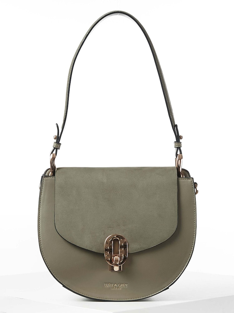 Luella Grey Mildred Saddle Cross-Body Bag - Image 1 of 9
