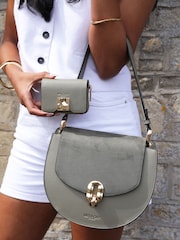 Luella Grey Mildred Saddle Cross-Body Bag - Image 7 of 9