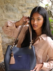 Blau - Luella Sienna Hobo Tote Bag - Bild 5 von 5