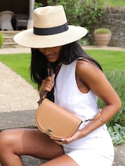 Luella Grey Tara Saddle Cross-Body Bag - Image 6 of 7