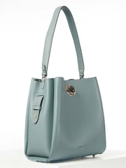 Blau - Luella Grey Henri Hobo White Tote - Bild 2 von 8