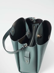 Blau - Luella Grey Henri Hobo White Tote - Bild 3 von 8