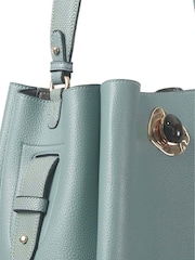 Blau - Luella Grey Henri Hobo White Tote - Bild 5 von 8