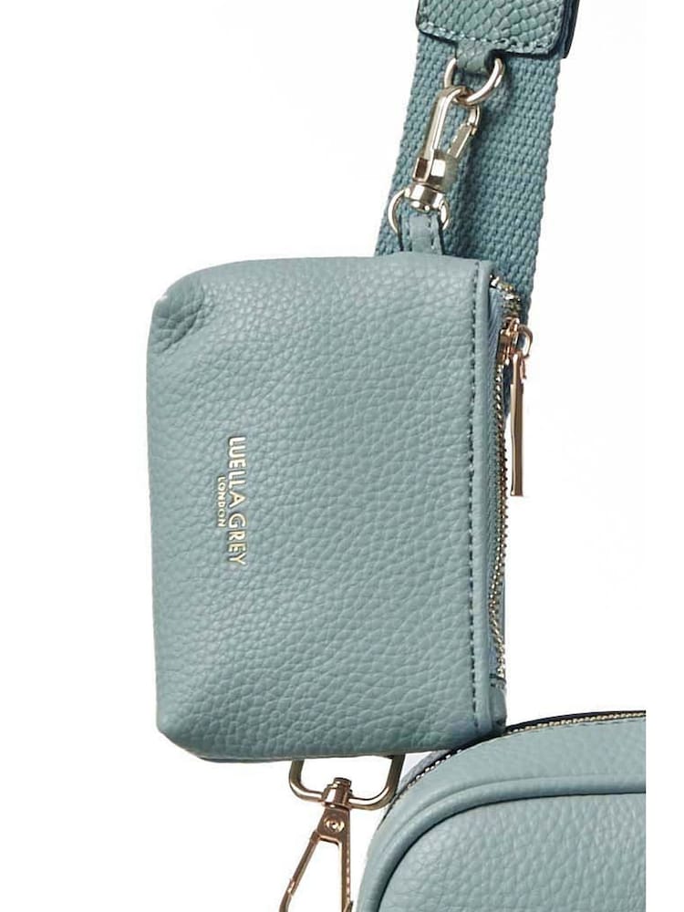 Blauw - Luella Grey Betty Camera Cross-Body Bag - Image 4 of 6